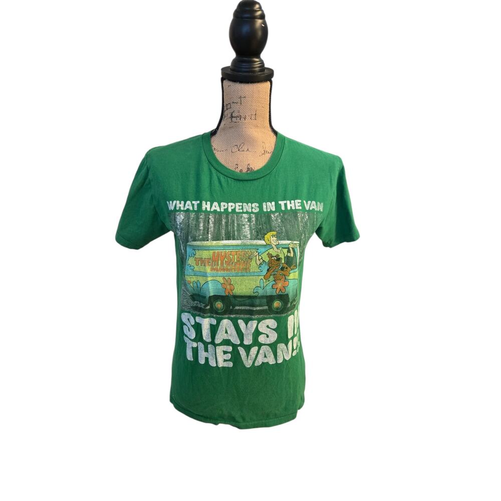 Scooby doo green graphic tee, size small